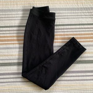 Talbots Black Pull On Leggings - S